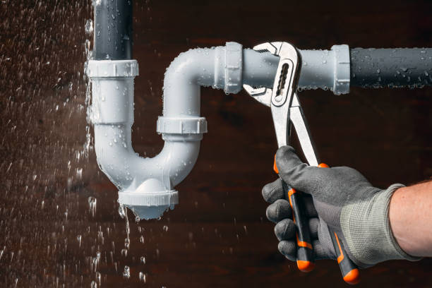 Professional Sewer Line Repair technician working in Lisbon, ME